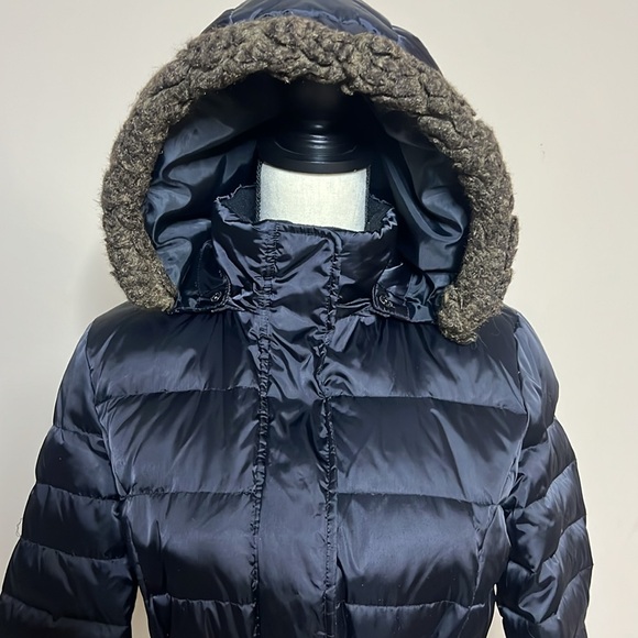 Black Puffer Girl Winter Jacket - Picture 4 of 12
